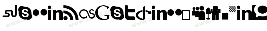 SocialGothic Medium字体转换